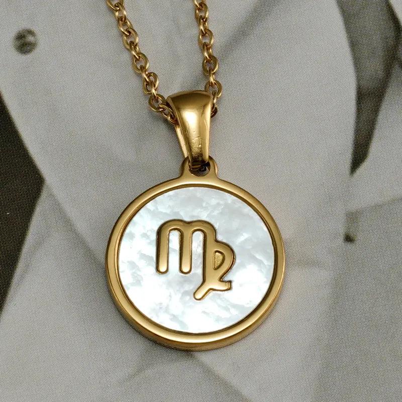 Cute Star Shell Zodiac Necklace - Jewelled Me