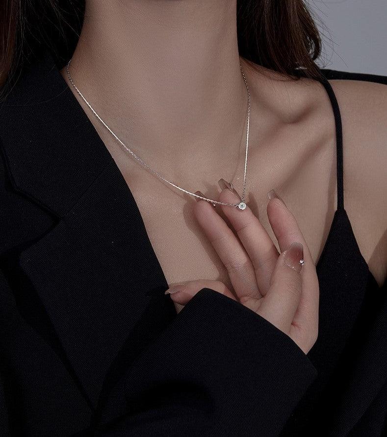 Classic Jewelled Bezel Necklace - Jewelled Me