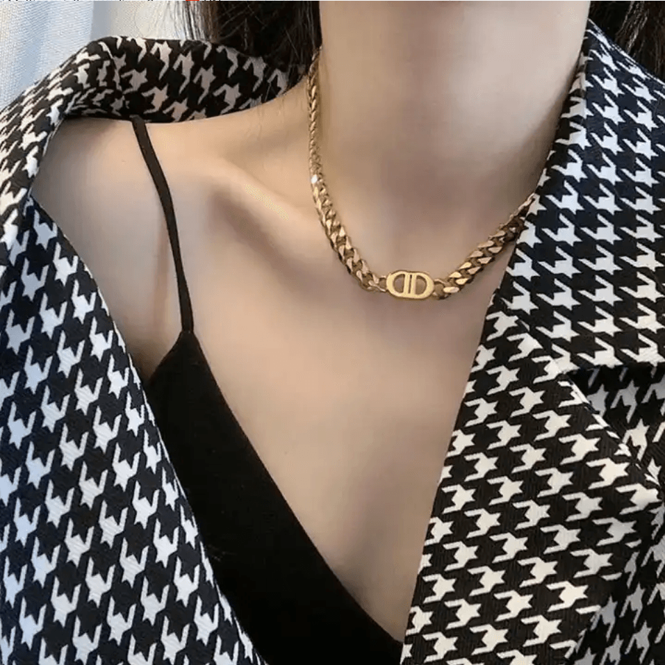 Custom Initial & Name Chain Necklace & Bracelet - Jewelled Me