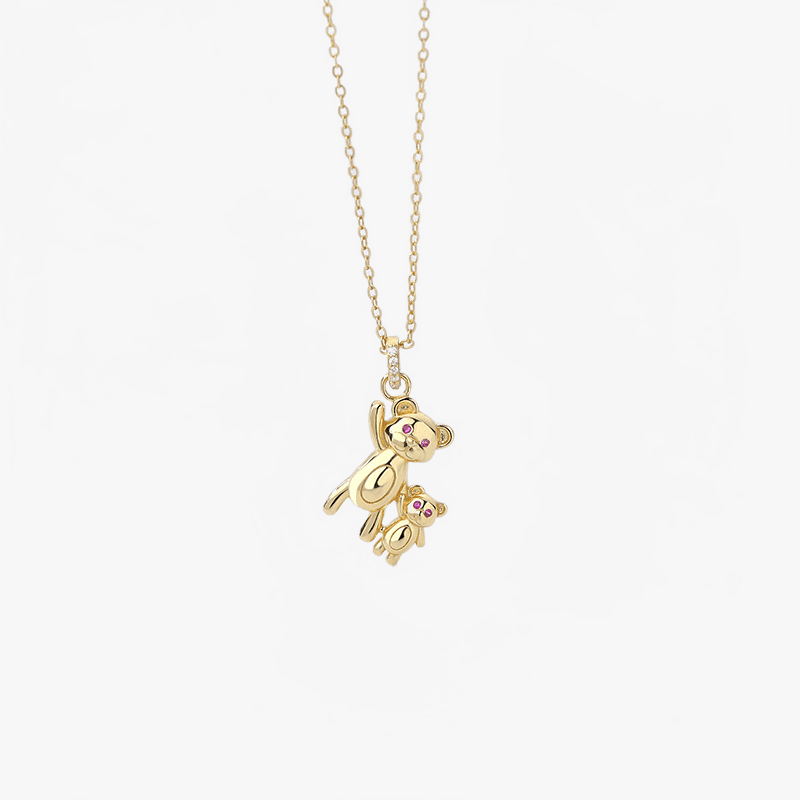 The Together Teddy Necklace - Jewelled Me