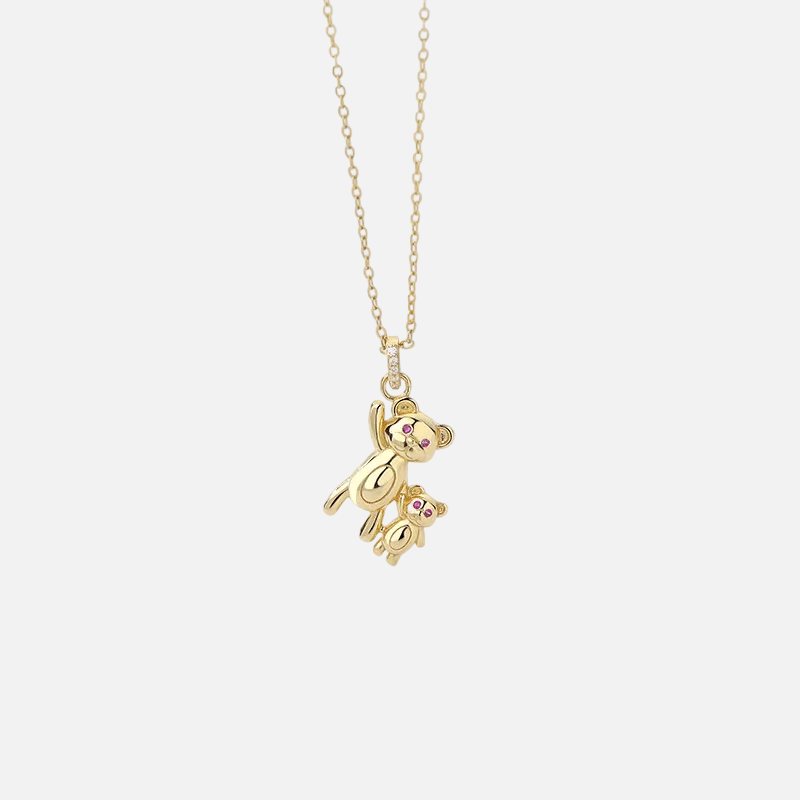 The Together Teddy Necklace - Jewelled Me