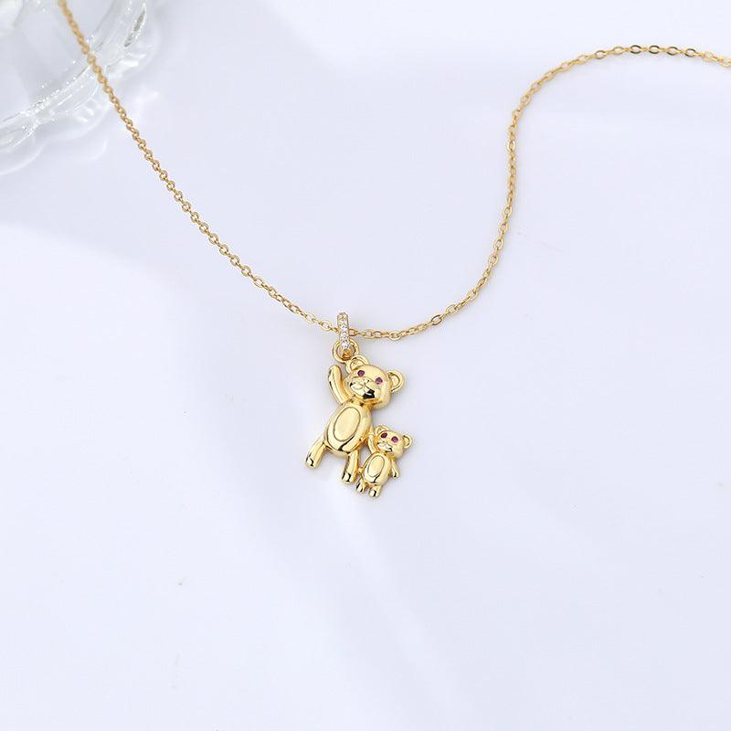 The Together Teddy Necklace - Jewelled Me