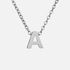 Dainty Initial Necklace (14k Gold-Plated) - Jewelled Me
