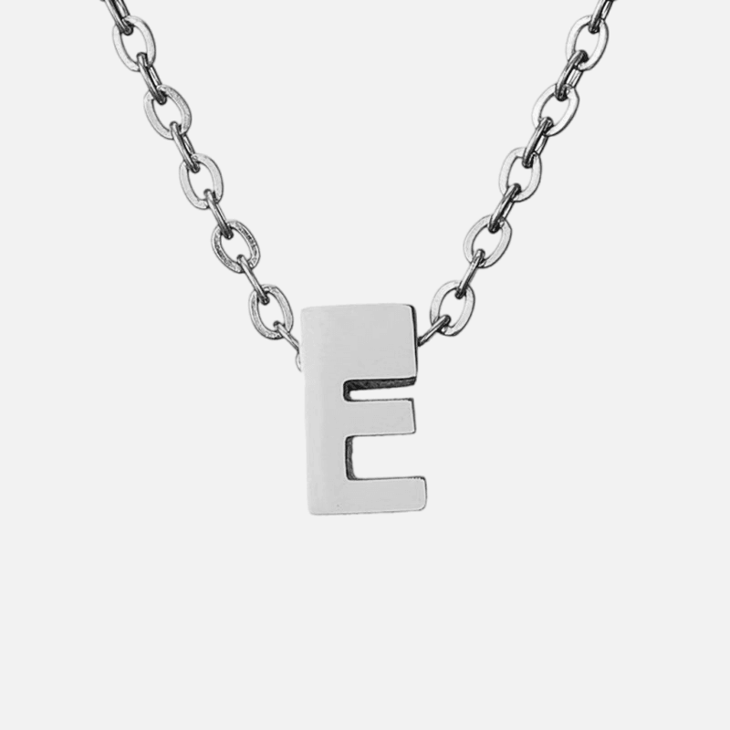 Dainty Initial Necklace (14k Gold-Plated) - Jewelled Me