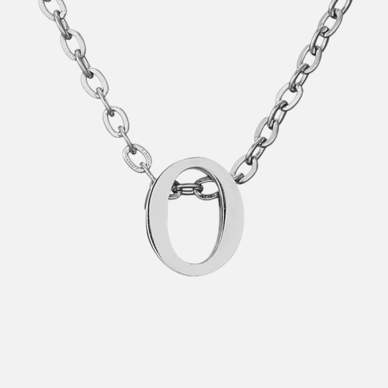 Dainty Initial Necklace (14k Gold-Plated) - Jewelled Me