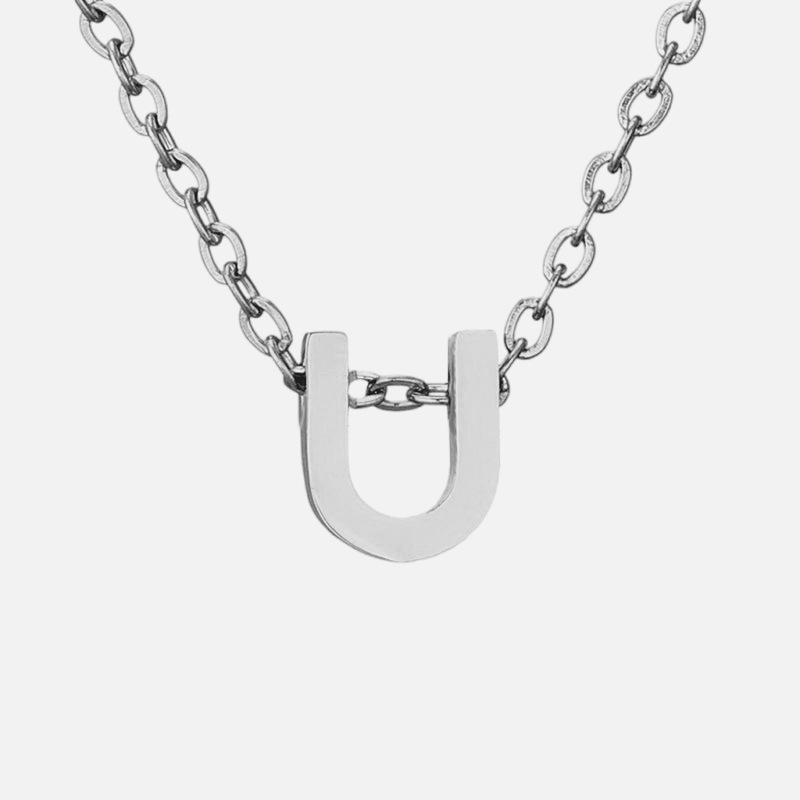 Dainty Initial Necklace (14k Gold-Plated) - Jewelled Me