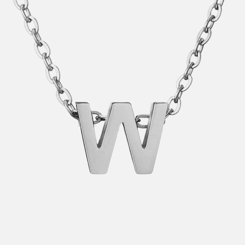 Dainty Initial Necklace (14k Gold-Plated) - Jewelled Me
