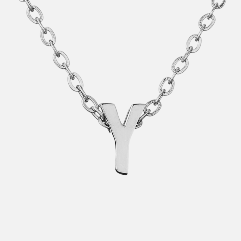 Dainty Initial Necklace (14k Gold-Plated) - Jewelled Me
