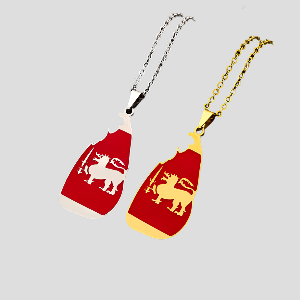 Asian & Oceanian Country/Flag Necklaces - Jewelled Me