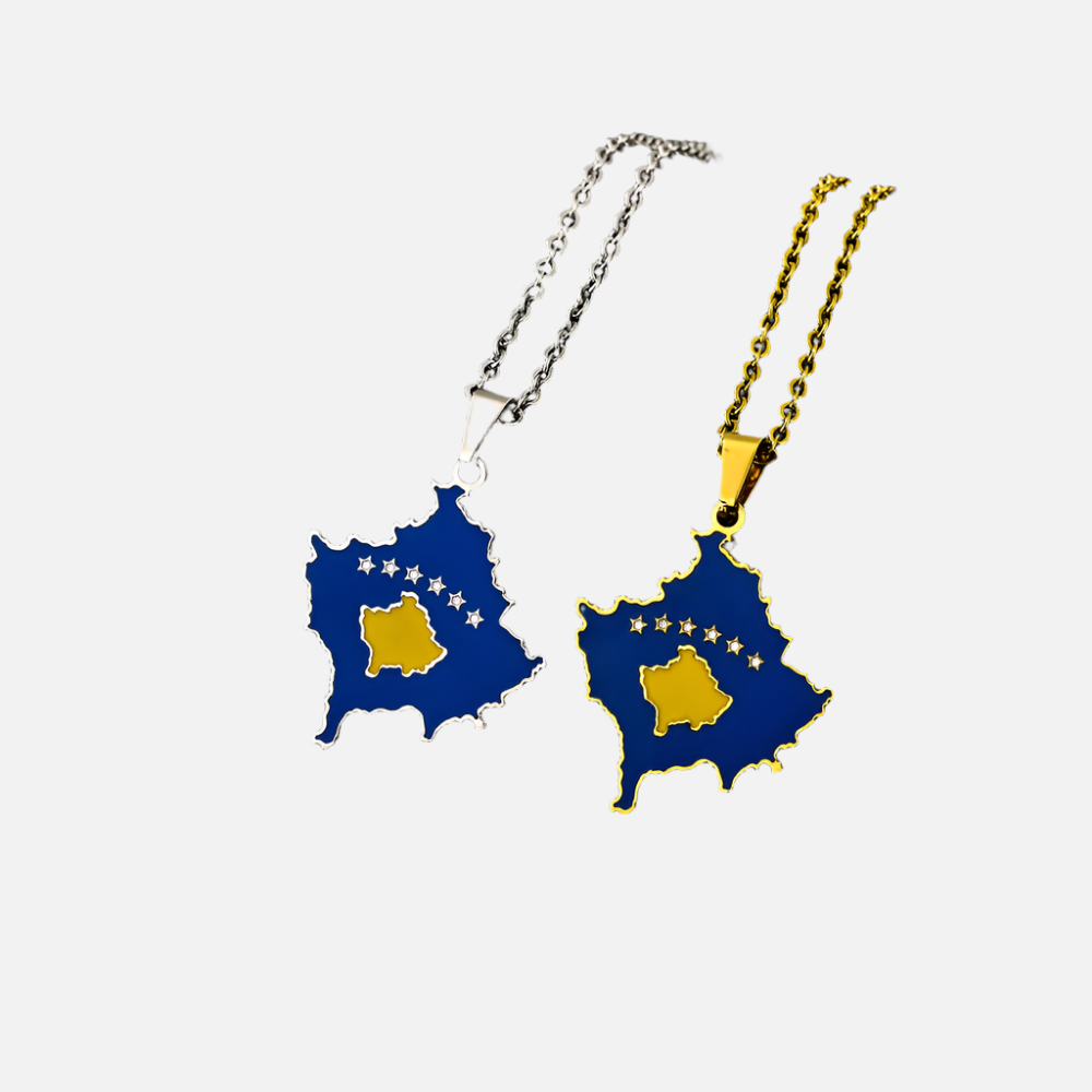 European Country/Flag Necklaces - Jewelled Me