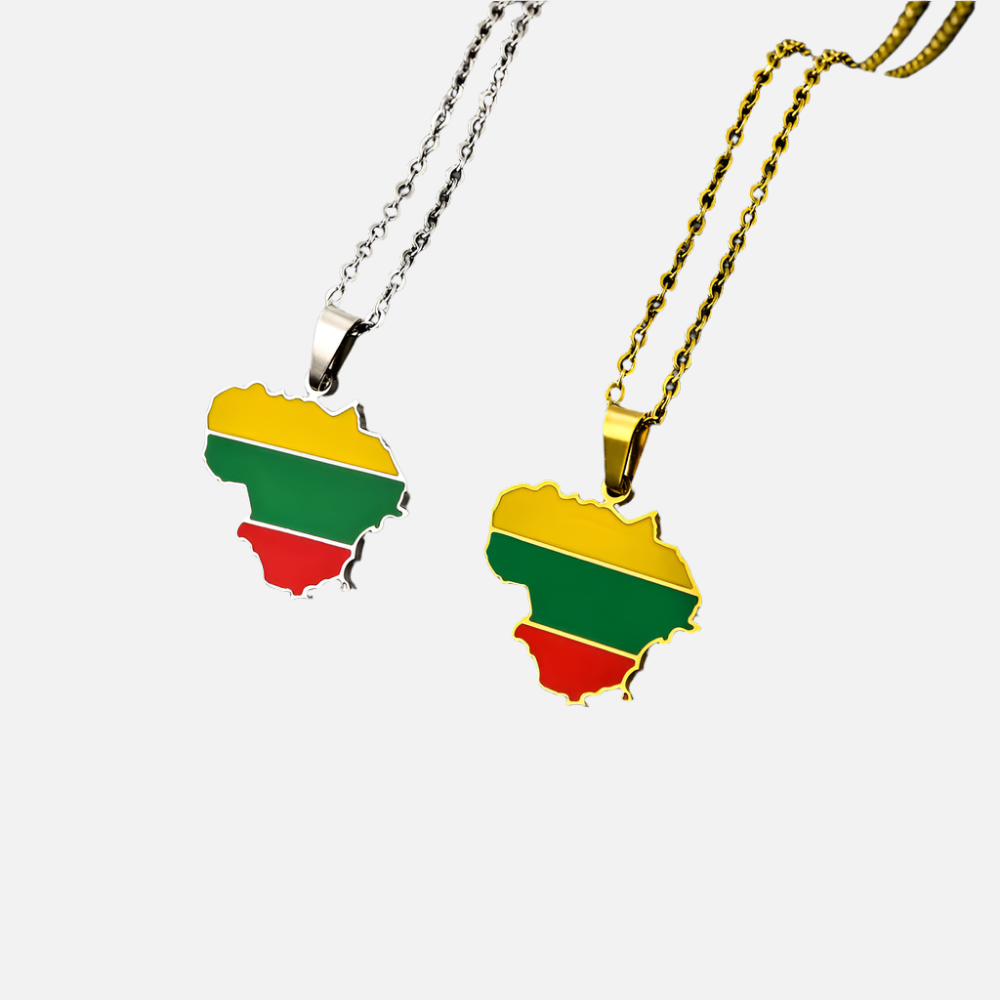 European Country/Flag Necklaces - Jewelled Me