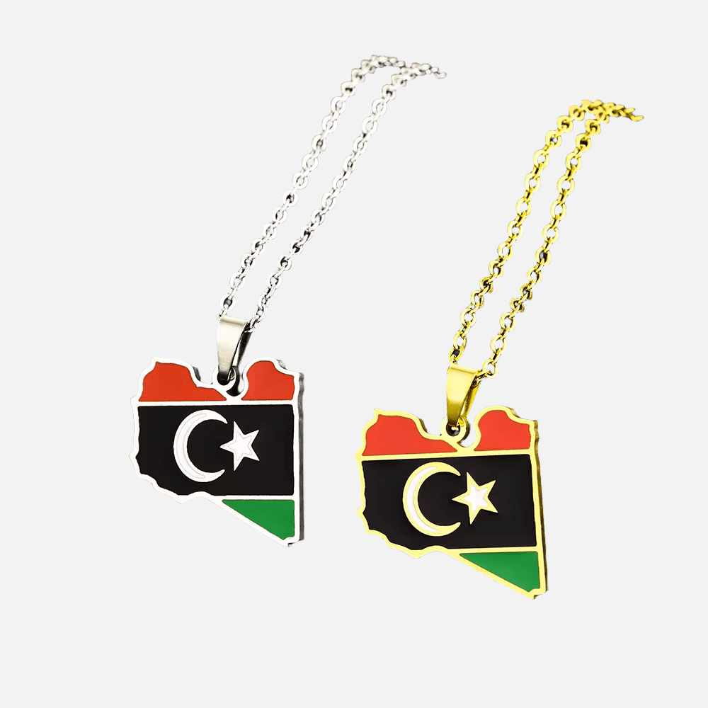 Africa Country/Flag Necklaces - Jewelled Me
