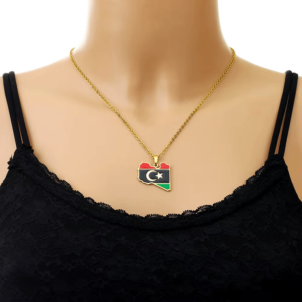 Africa Country/Flag Necklaces - Jewelled Me