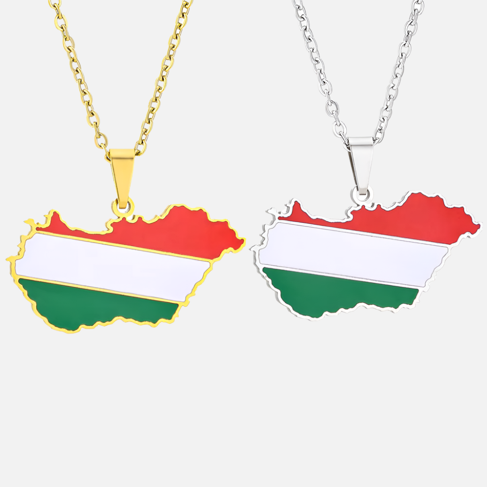 European Country/Flag Necklaces - Jewelled Me