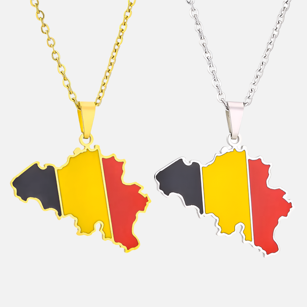 European Country/Flag Necklaces - Jewelled Me