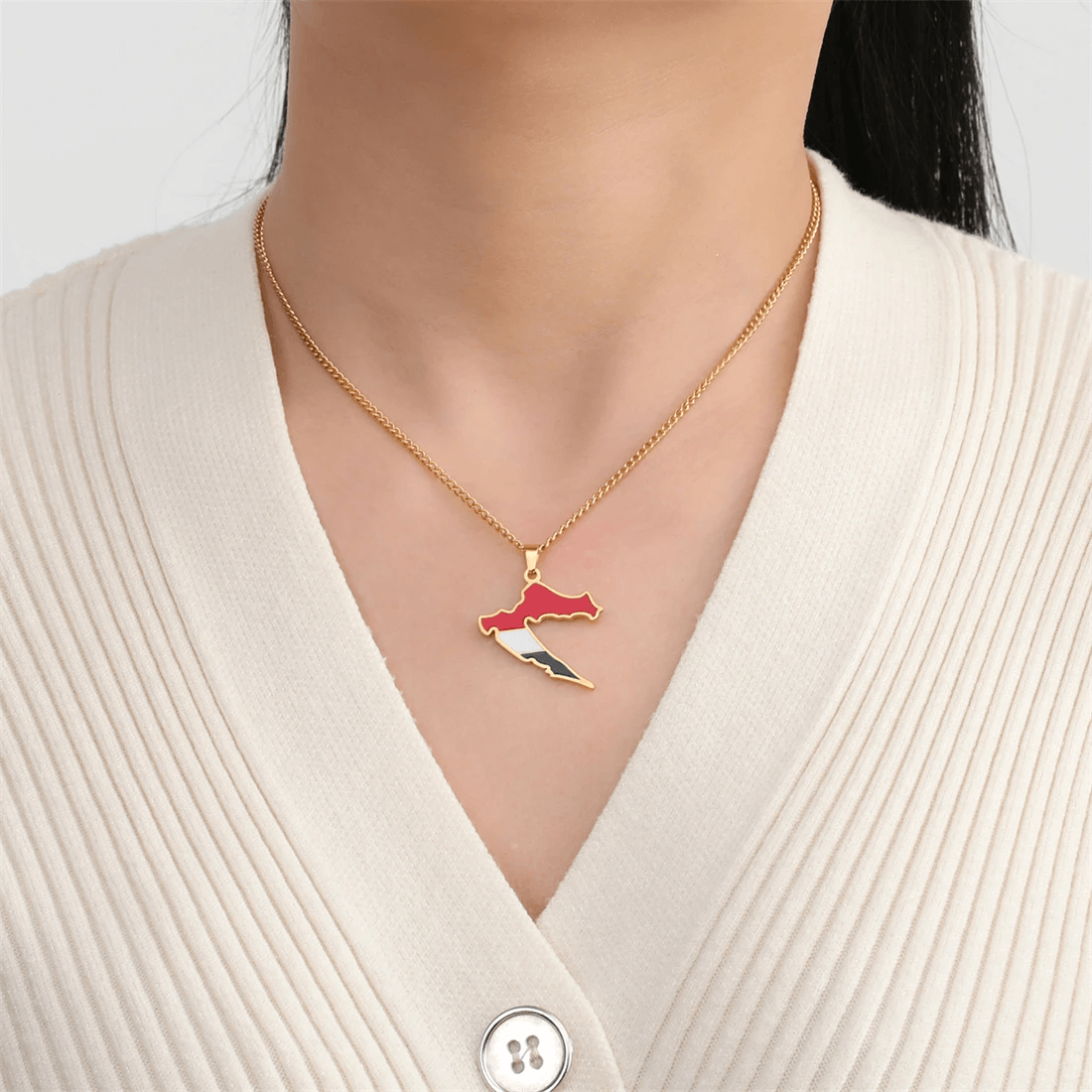 European Country/Flag Necklaces - Jewelled Me