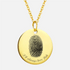 Print Fingerprint & Inscribed Name Pendant (with Photo) - Jewelled Me
