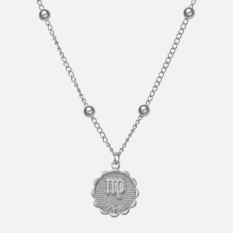 Flower Style Zodiac Necklace - Jewelled Me