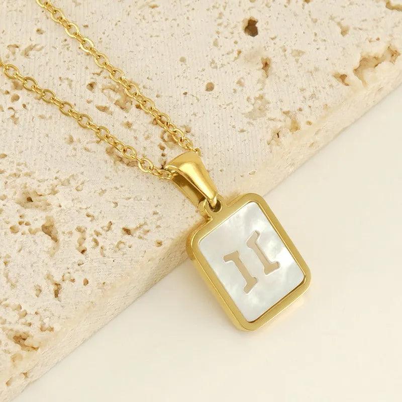 Zodiac Hollowed Shell Necklace - Jewelled Me