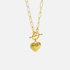 Lou Heart Pendant Necklace - Jewelled Me