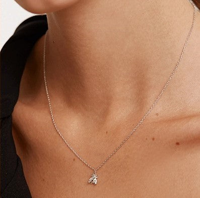 Vermeil Bee Necklace - Jewelled Me