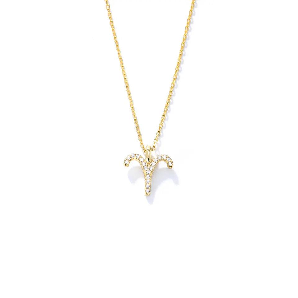 ICED Zodiac Symbol Necklace - Jewelled Me