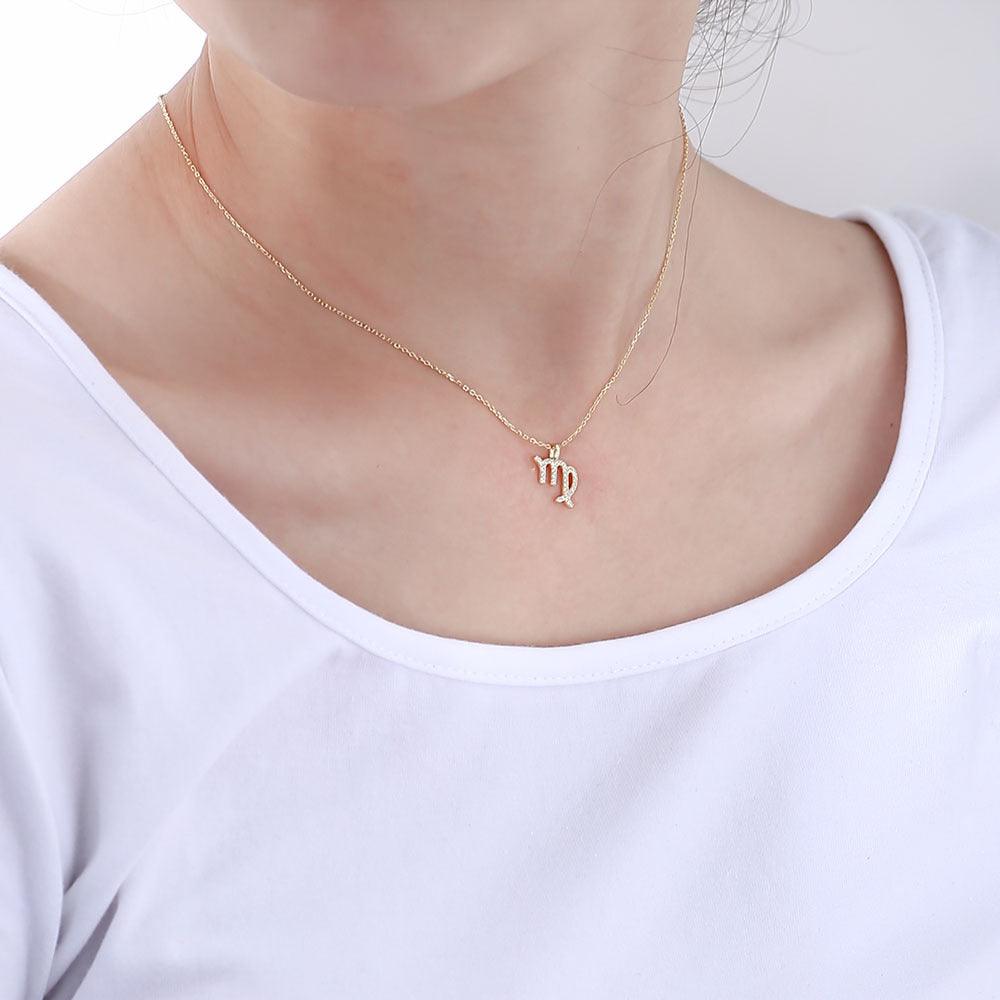 ICED Zodiac Symbol Necklace - Jewelled Me
