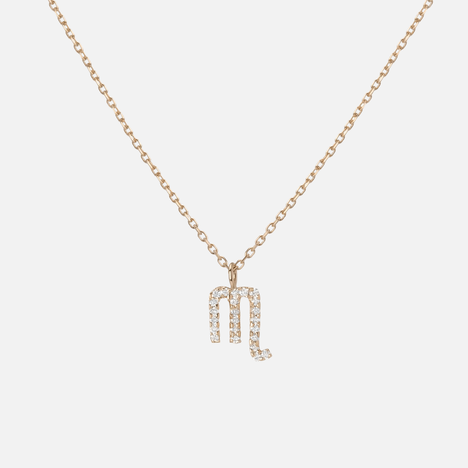 ICED Zodiac Symbol Necklace - Jewelled Me