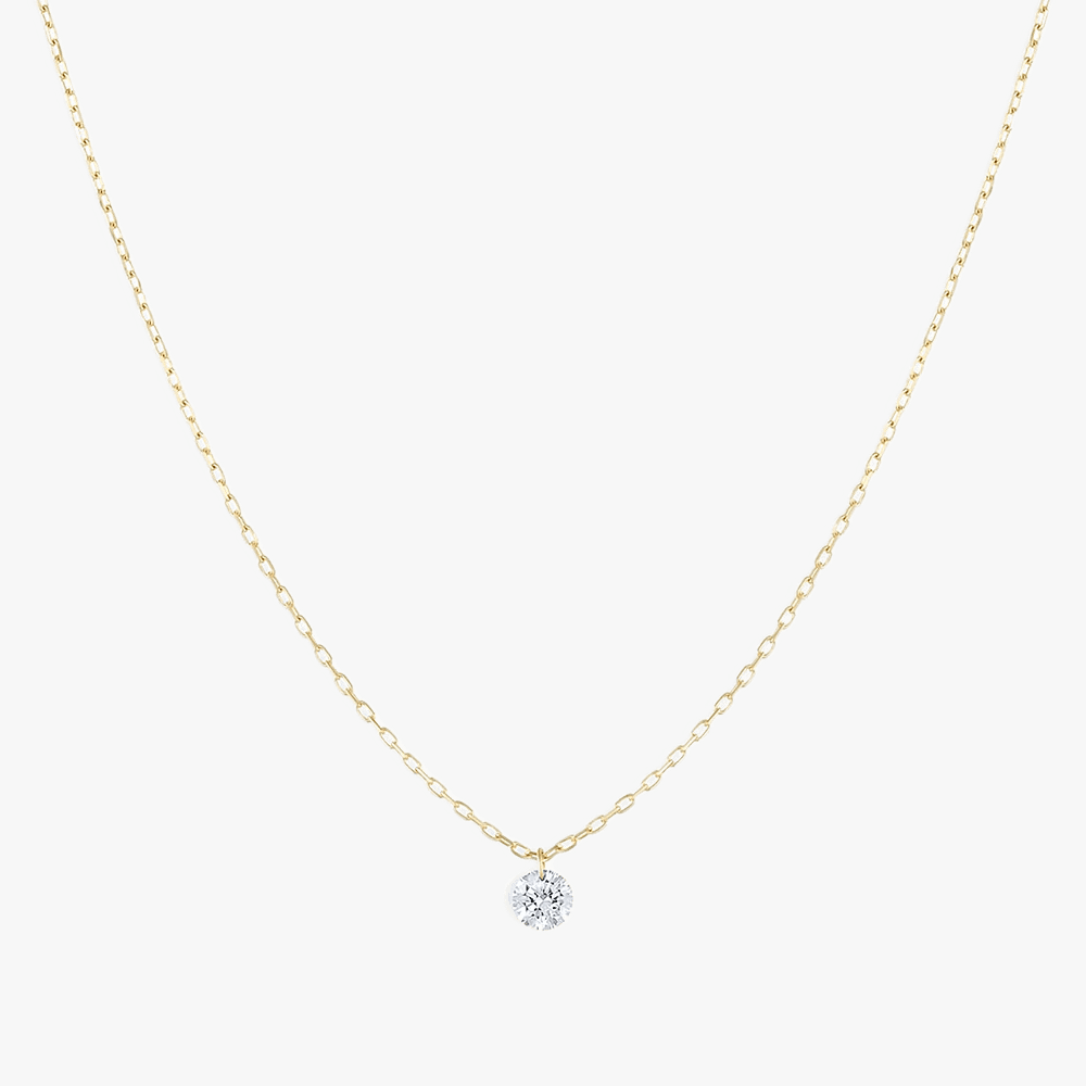 Floating Gem Necklace - Jewelled Me