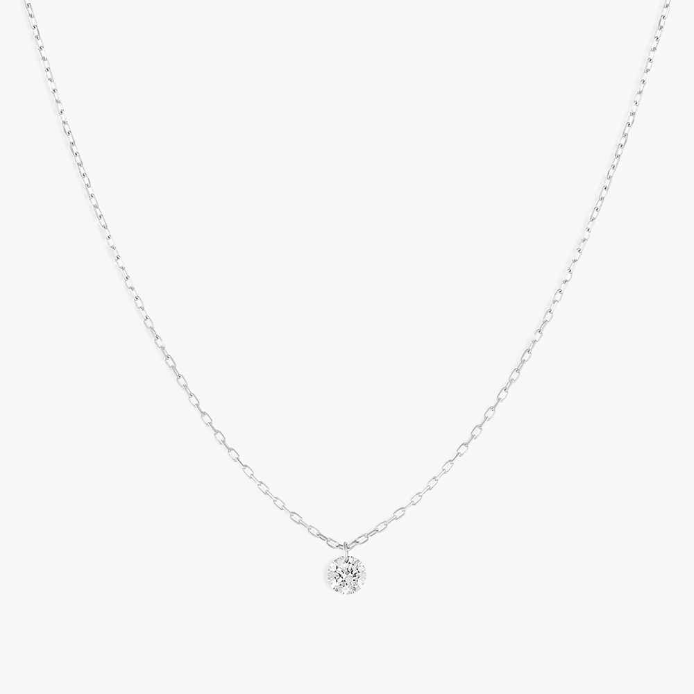 Floating Gem Necklace - Jewelled Me