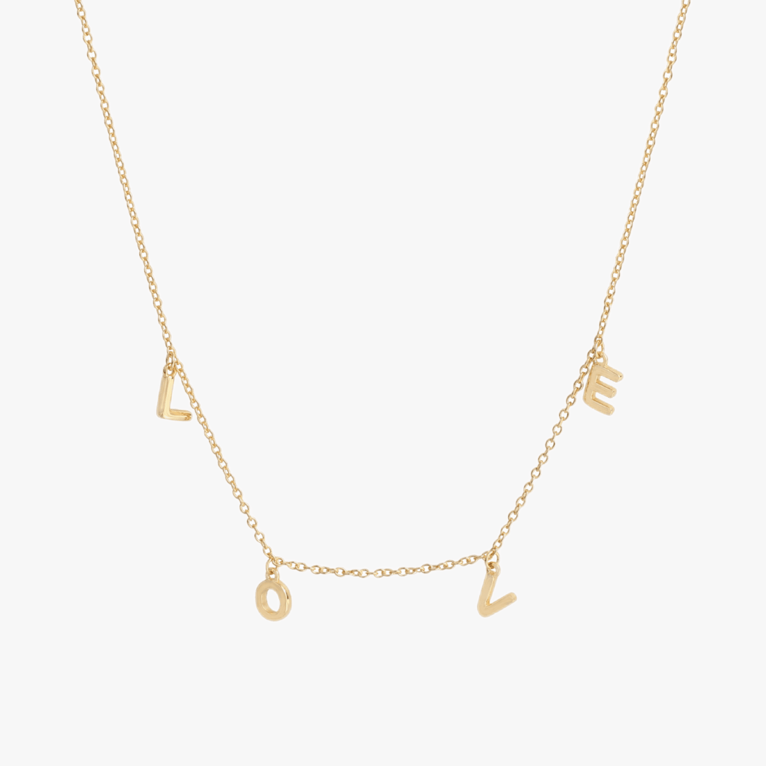 Spaced LOVE Necklace - Jewelled Me