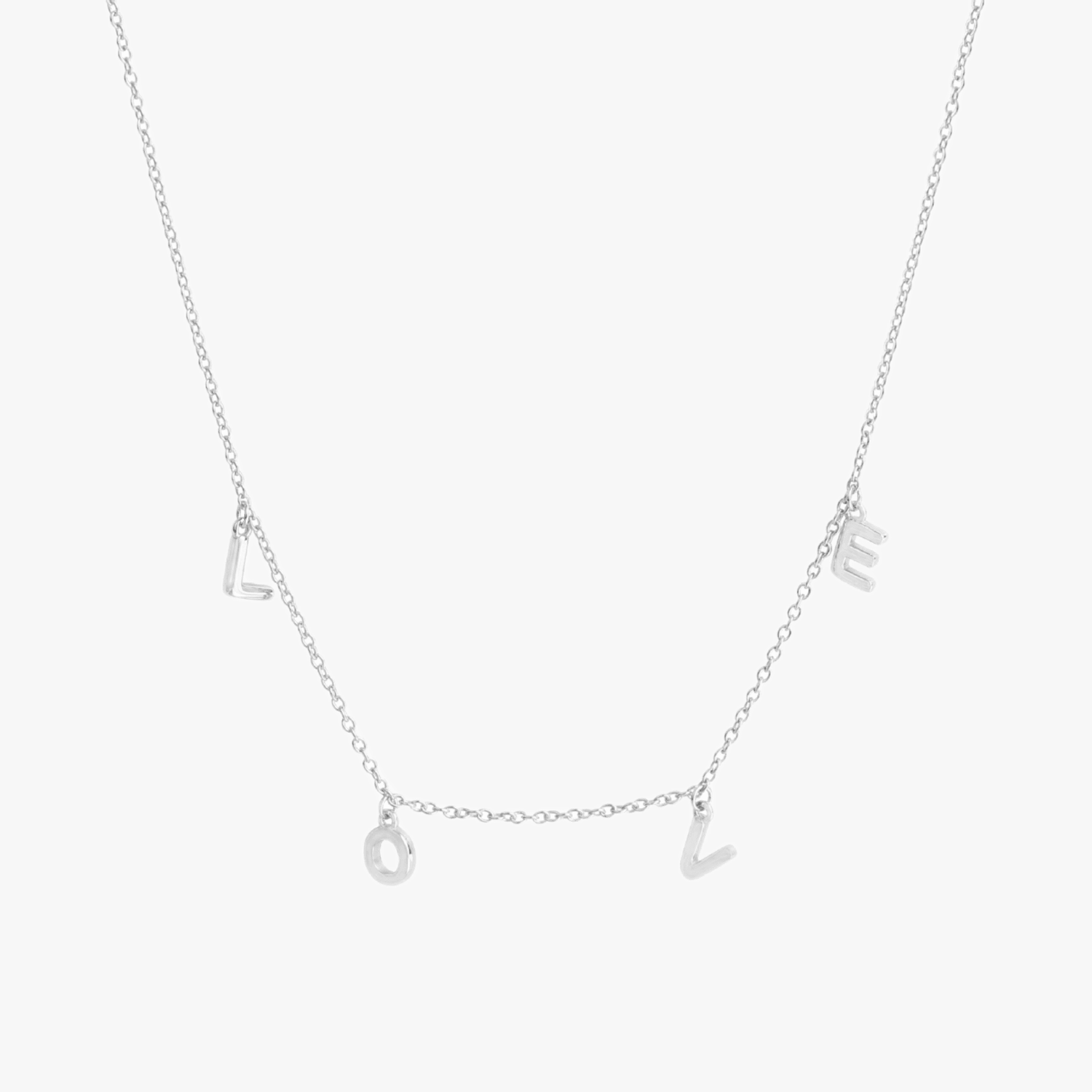 Spaced LOVE Necklace - Jewelled Me