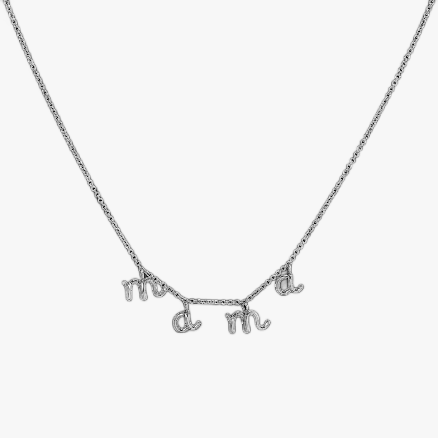 Miniature Letter Mama Necklace - Jewelled Me