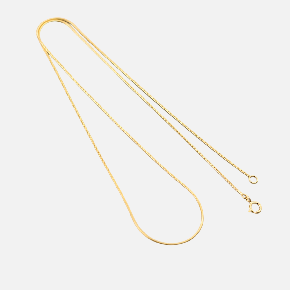 Vermeil Venice Snake Bone Necklace - Jewelled Me