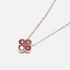 Vermeil Four-Leaf Clover Birthstone Necklaces - Jewelled Me