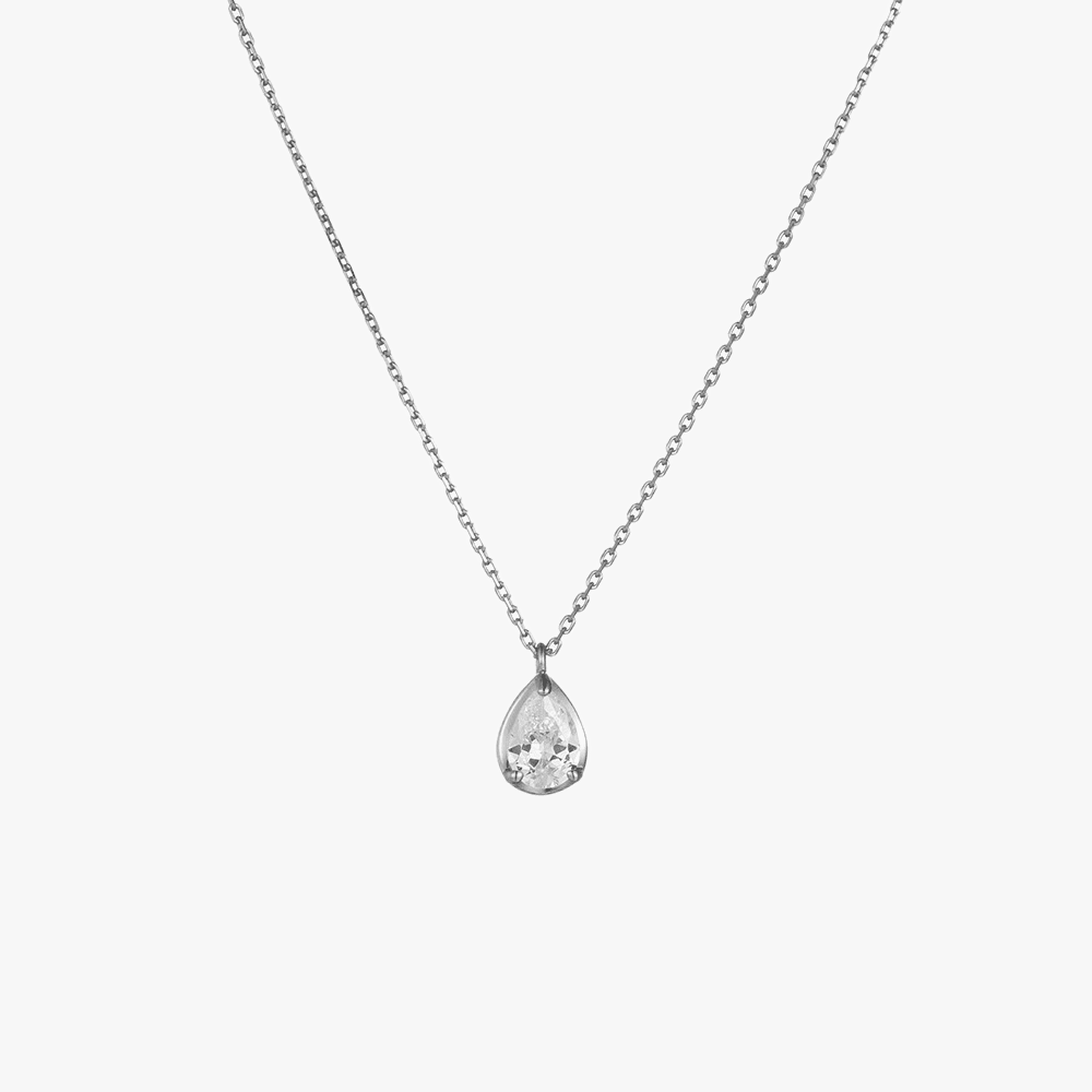 The Teardrop Vermeil Necklace - Jewelled Me