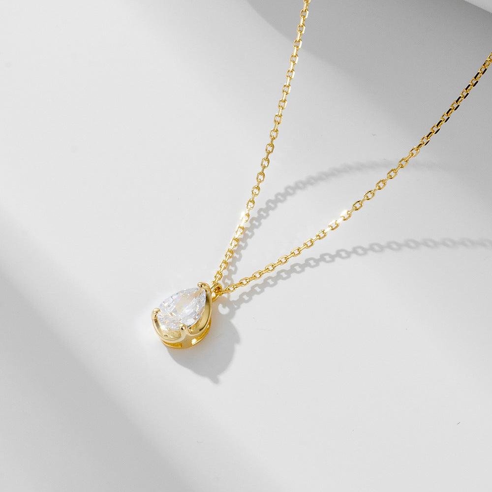 The Teardrop Vermeil Necklace - Jewelled Me