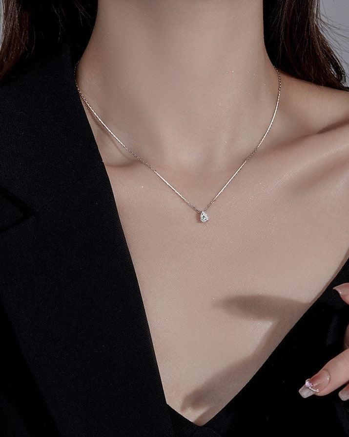 Elsa Jewelled Droplet Necklace - Jewelled Me