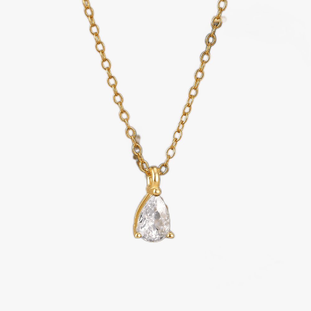 Elsa Jewelled Droplet Necklace - Jewelled Me