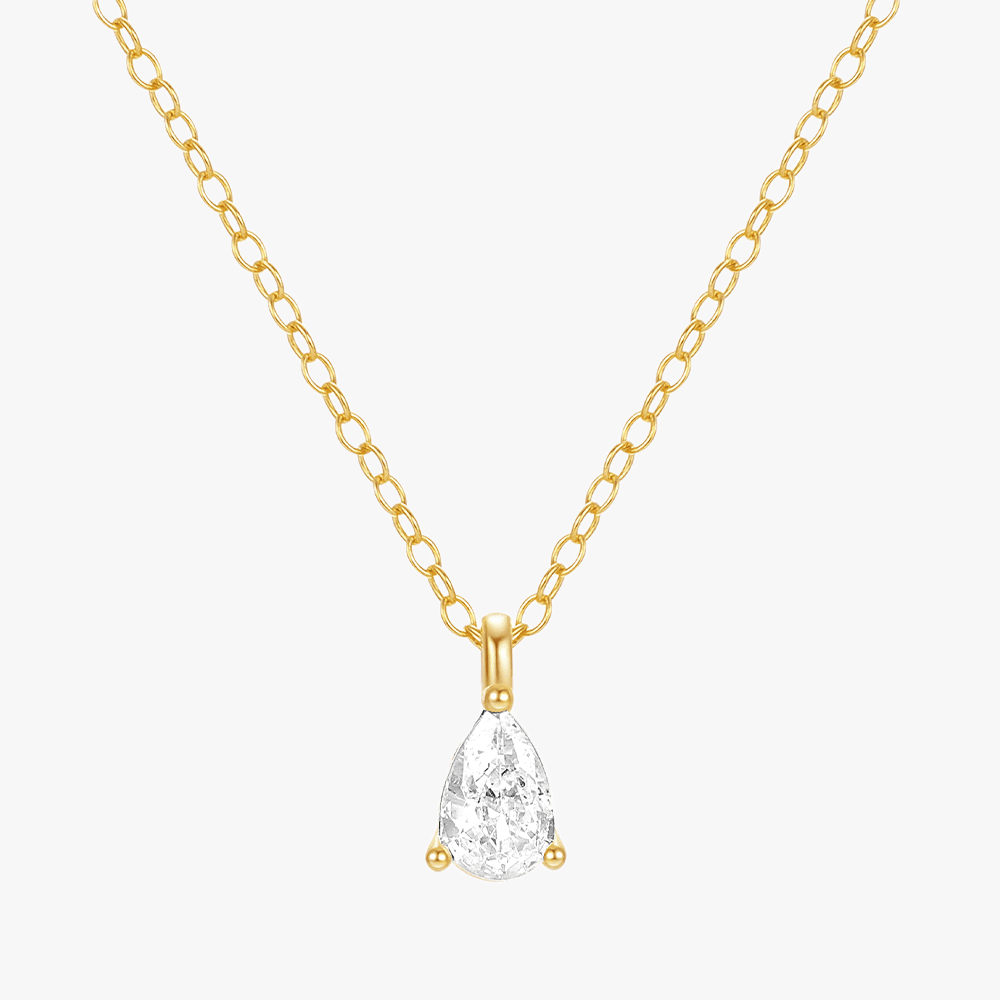 Elsa Jewelled Droplet Necklace - Jewelled Me