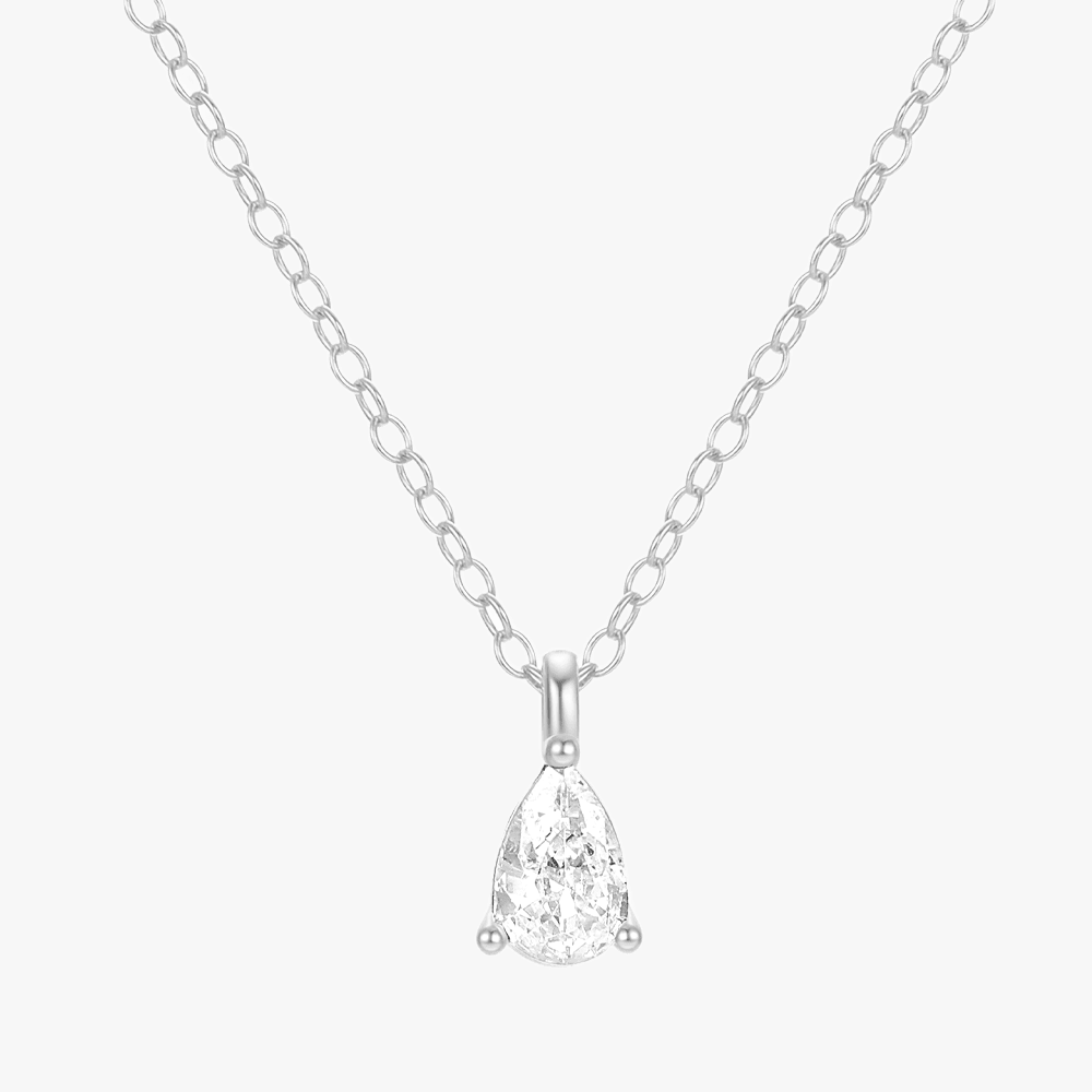 Elsa Jewelled Droplet Necklace - Jewelled Me