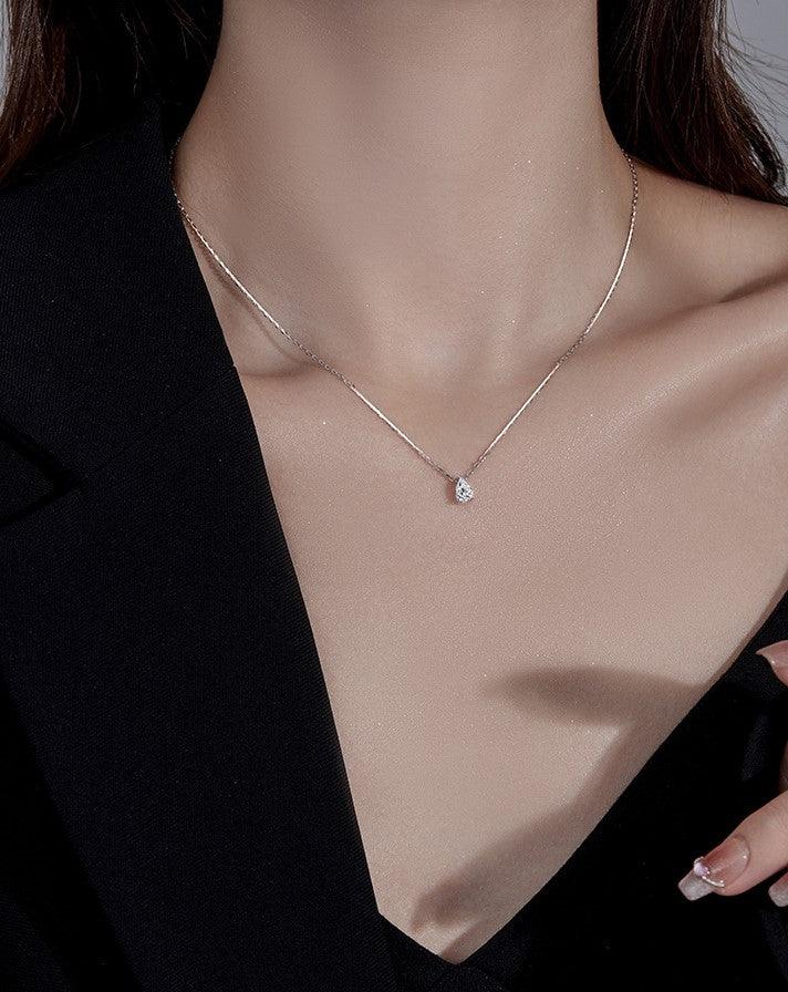 Elsa Jewelled Droplet Necklace - Jewelled Me