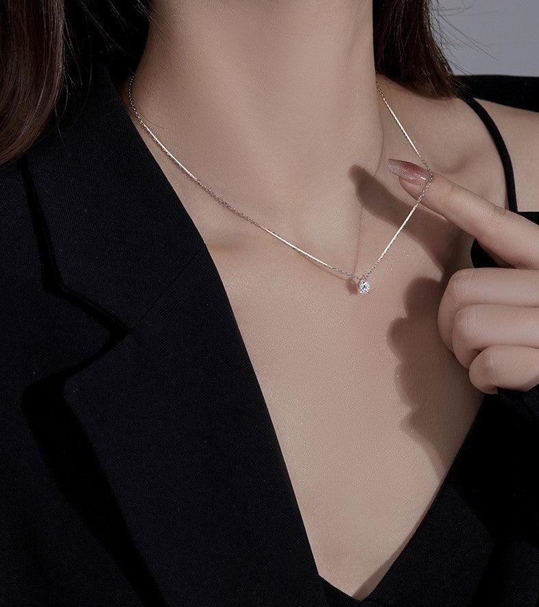 Elsa Jewelled Droplet Necklace - Jewelled Me