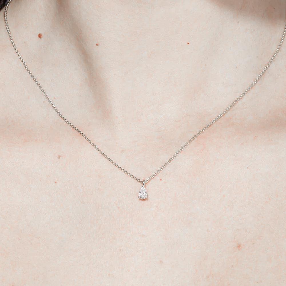 Elsa Jewelled Droplet Necklace - Jewelled Me