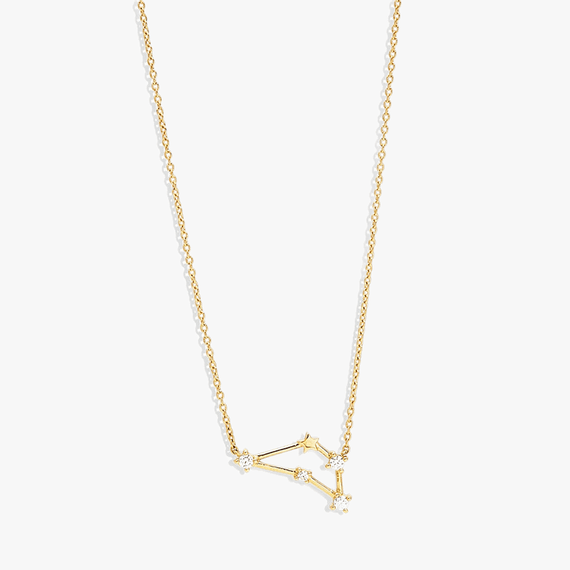 Vermeil Zodiac Constellation Necklace - Jewelled Me