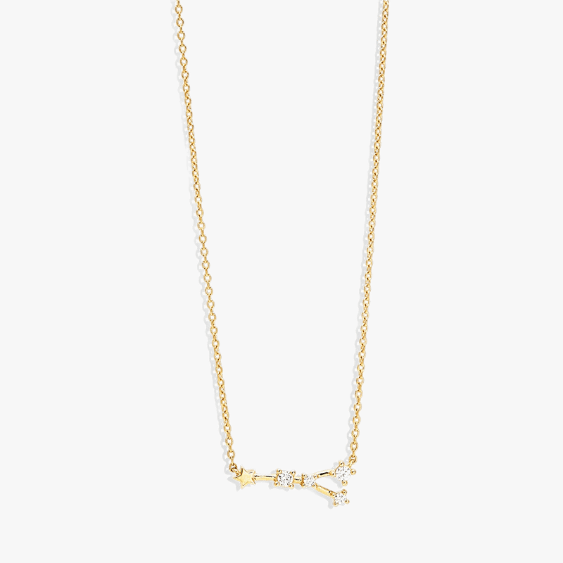 Vermeil Zodiac Constellation Necklace - Jewelled Me