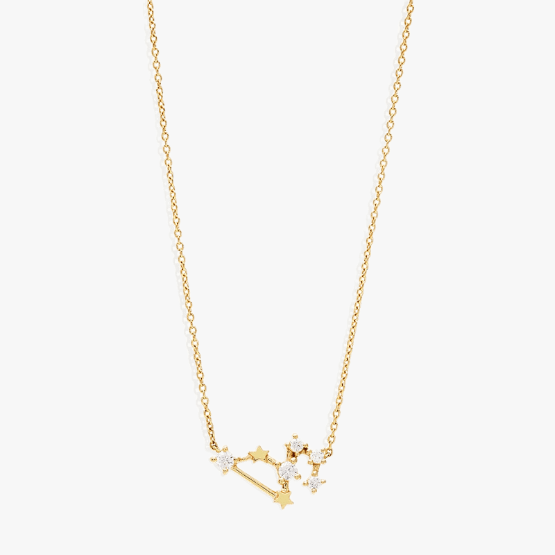 Vermeil Zodiac Constellation Necklace - Jewelled Me
