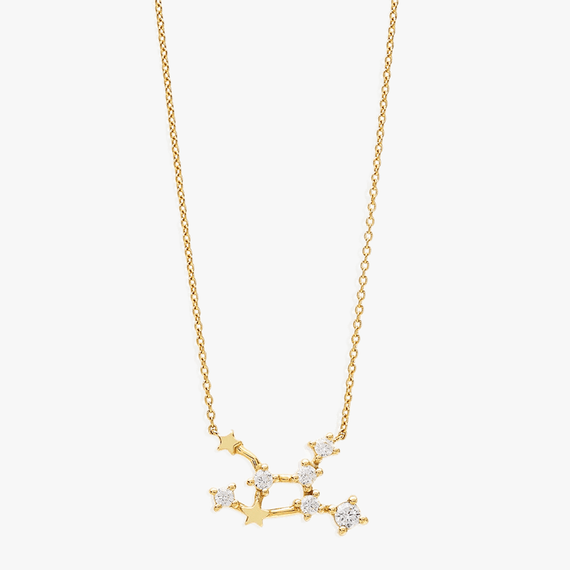 Vermeil Zodiac Constellation Necklace - Jewelled Me