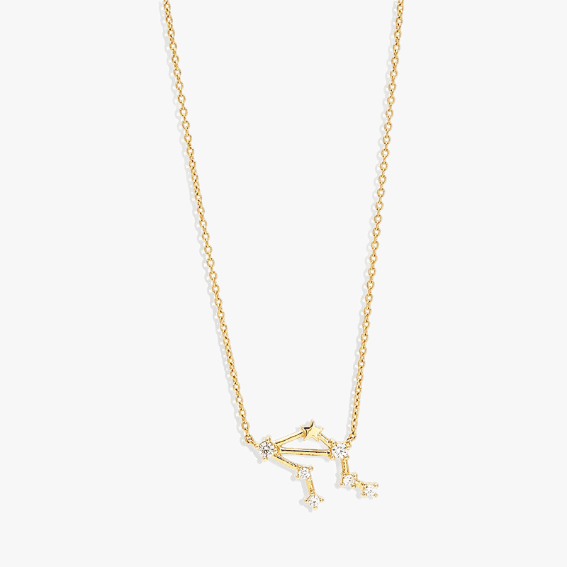Vermeil Zodiac Constellation Necklace - Jewelled Me