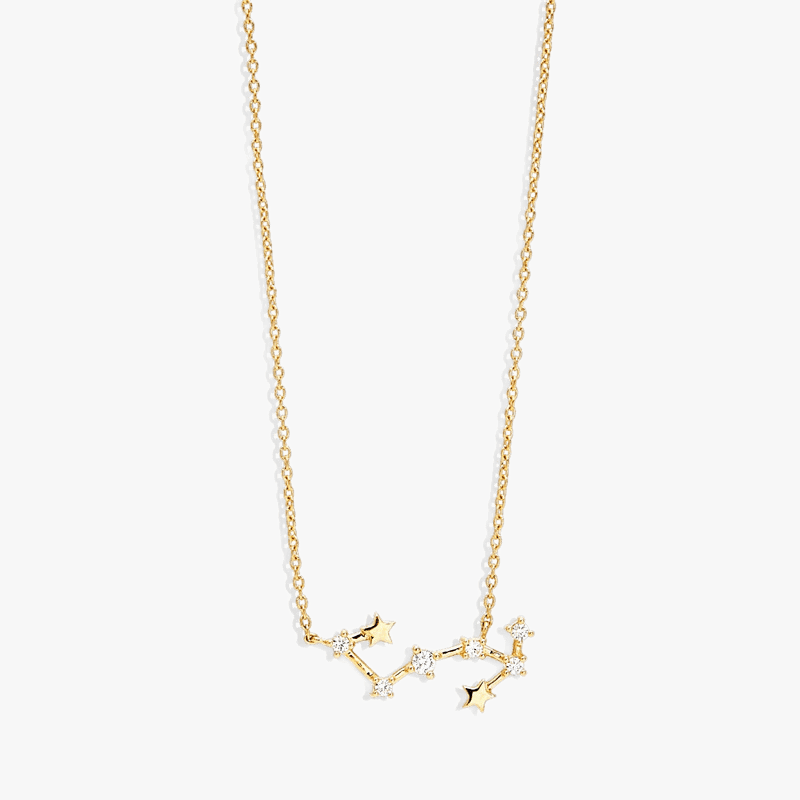 Vermeil Zodiac Constellation Necklace - Jewelled Me